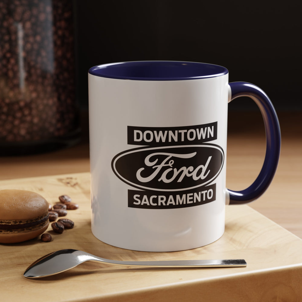 Downtown Ford Sacramento Logo Mug